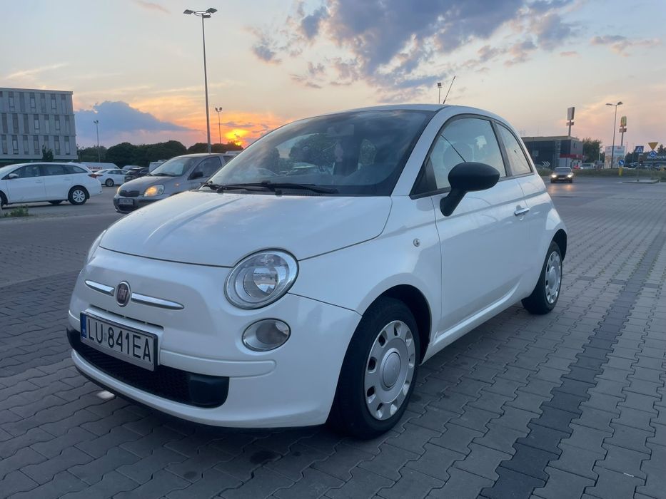 Fiat 500 (2010) - Niski przebieg 98 tys. km, Benzyna, Zadbany!