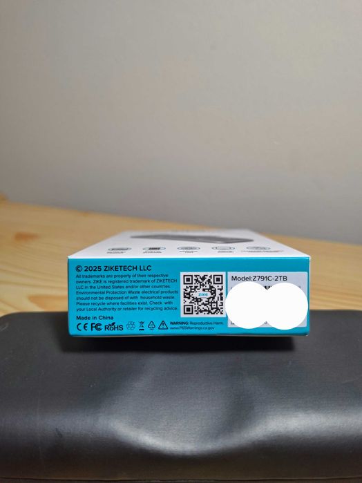 ZIKE Z791C-2TB Armazenamento externo