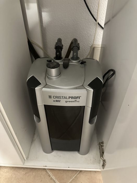 Aquario da Juwell 180L branco com movel e Filtro Externo