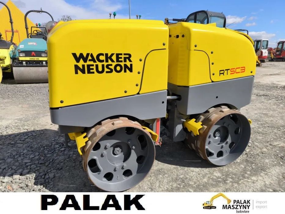 Wacker Neuson Walec prowadzony WACKER NEUSON  RTSC 3kołek  , 2017 rok  Wacker Neuson kołek / Bomag BMP