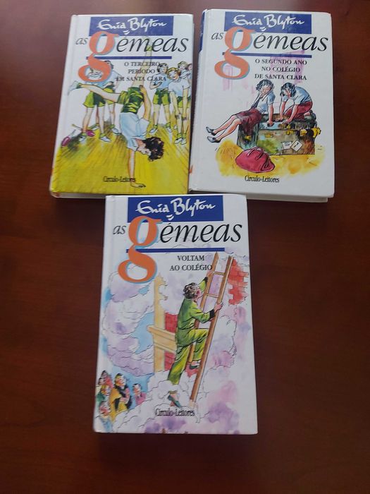 5 livros da Coleção " As Gêmeas" de Enid Blynton Circulo de Leitores
