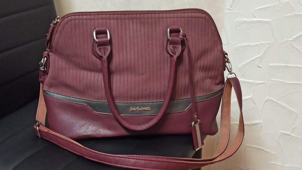 Сумка жіноча марсала