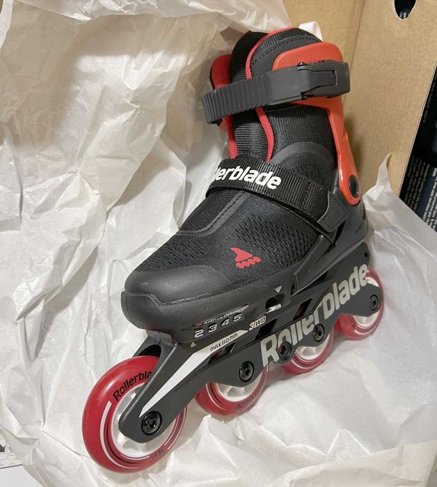 Детские ролики Rollerblade Microblade Free Black/Red