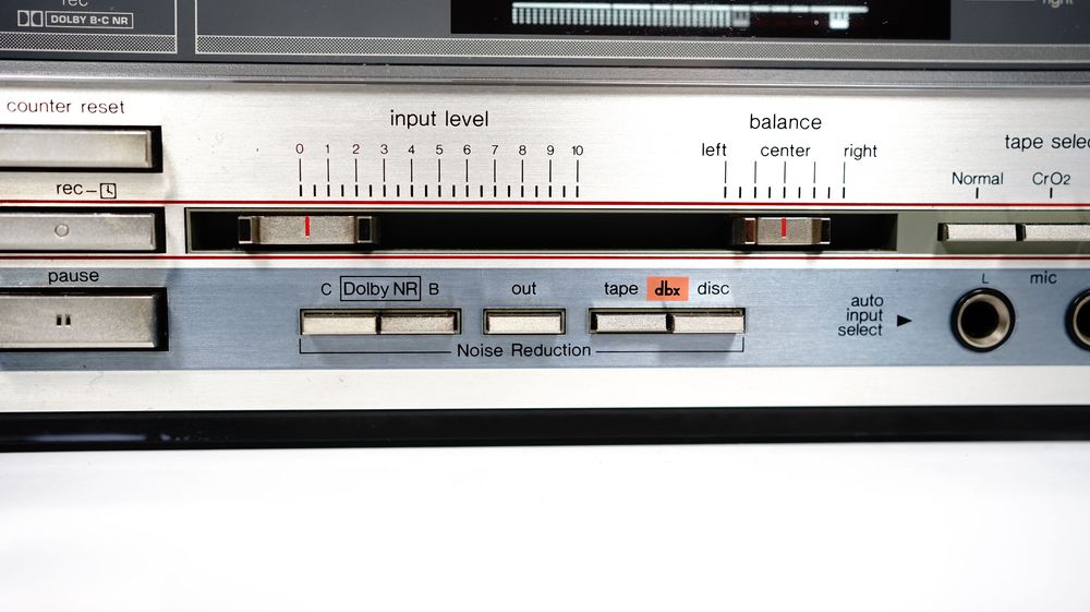 Deck TECHNICS RS-M233X * MX Head * dbx * Dolby B/C * CUE/REV magnetofon