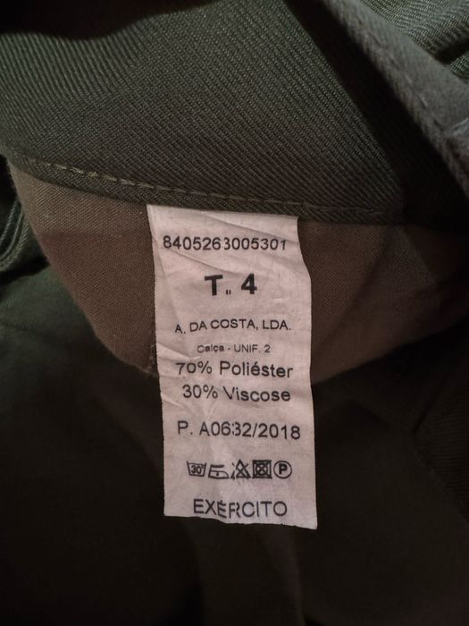 Calças mulher militar