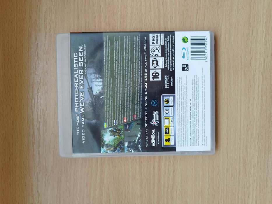 Call of duty 4 modern warfare ps3, PlayStation 3, stan bardzo dobry, wysyłka olx
