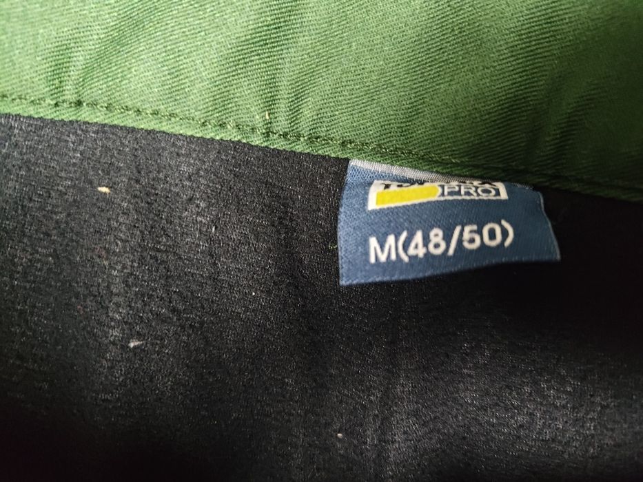 TopTex 48/50 spodnie robocze na polarze zimowe ocieplane