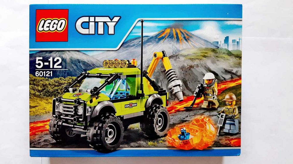Lego City 60121 Volcano Exploration Truck selado