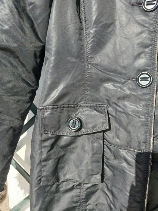 Casaco impermeável forrado a pêlo