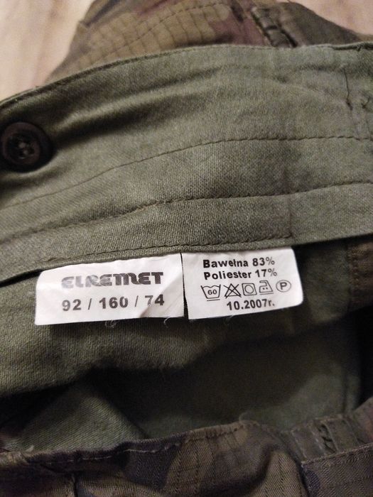 Spodnie moro letnie bawełna.Tanio