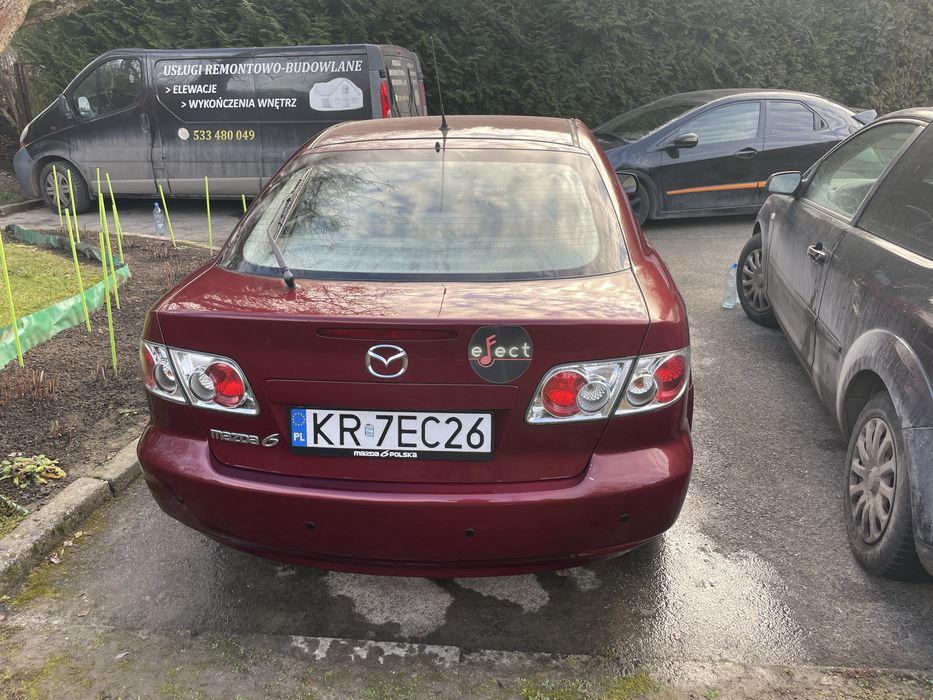 Mazda 6 GG 2002 PB 2.0 182tyś  Kraków