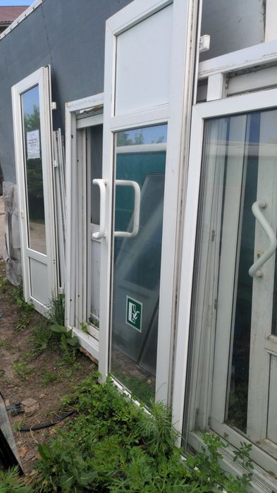 Металопластикові вікна двері б/у