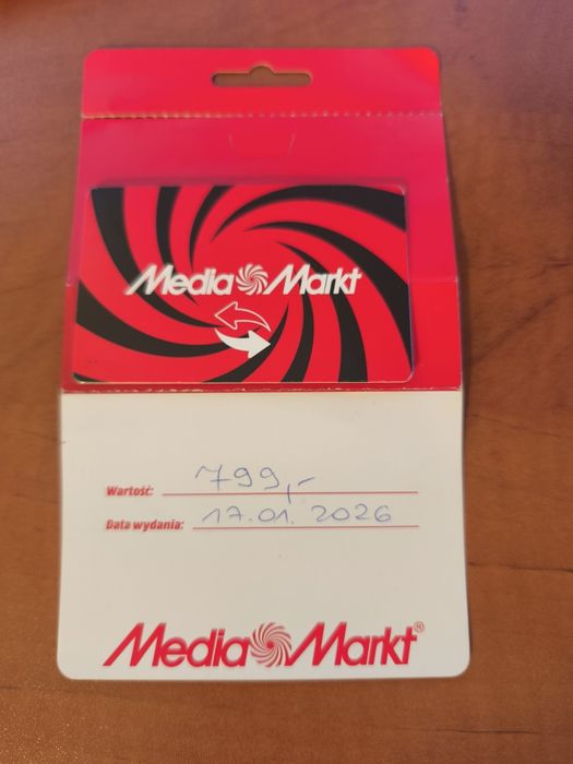 Karta podarunkowa Media Markt 700 zł