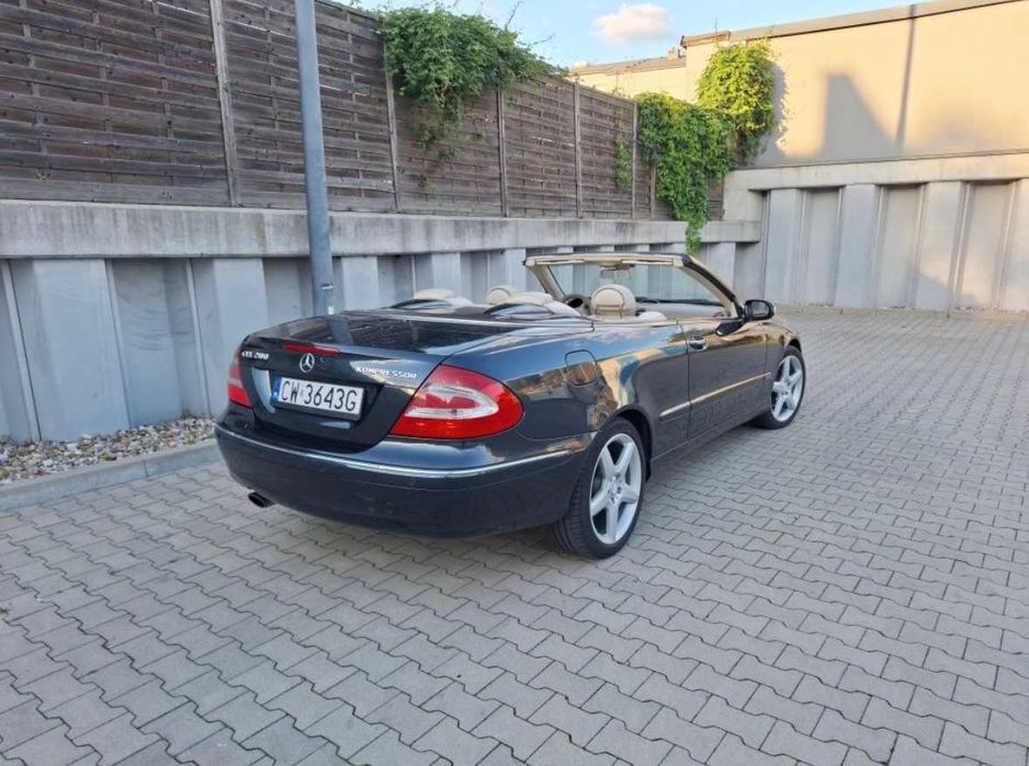Mercedes CLK W209 Cabrio Kabriolet bez rdzy felgi AMG