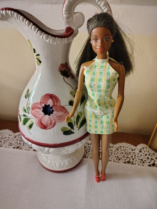 Lalka Barbie Pretty on Plaid afroamerykanka  orginał Mattel 1966/ 1990