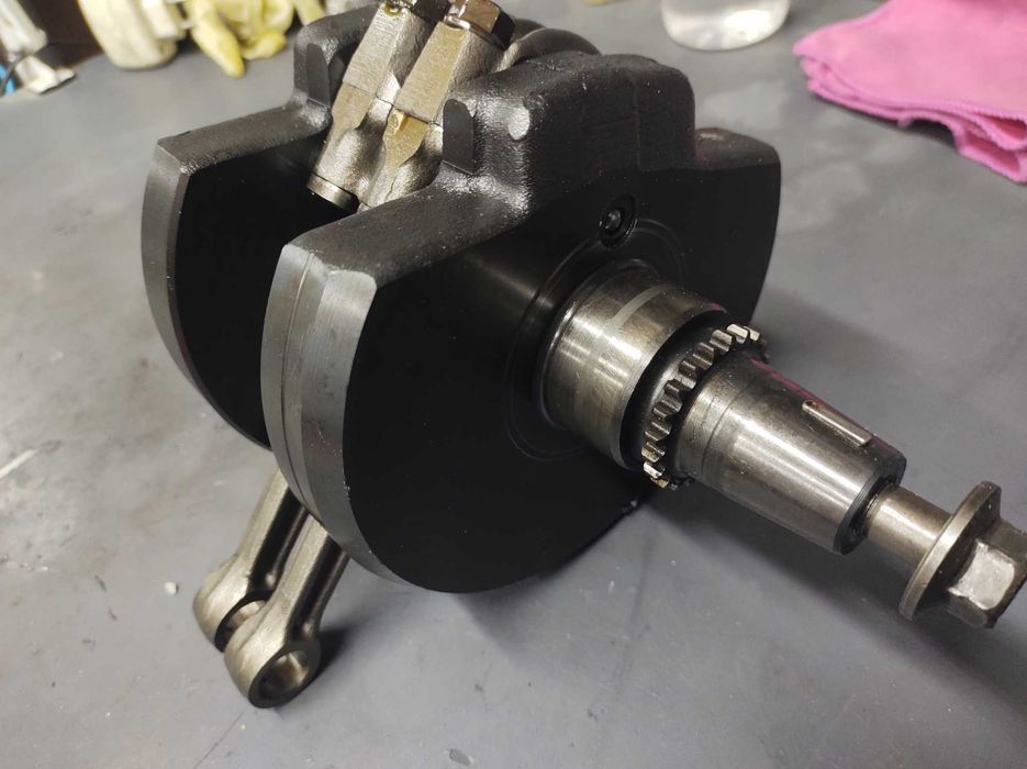 Розборка двигуна kawasaki VN 400