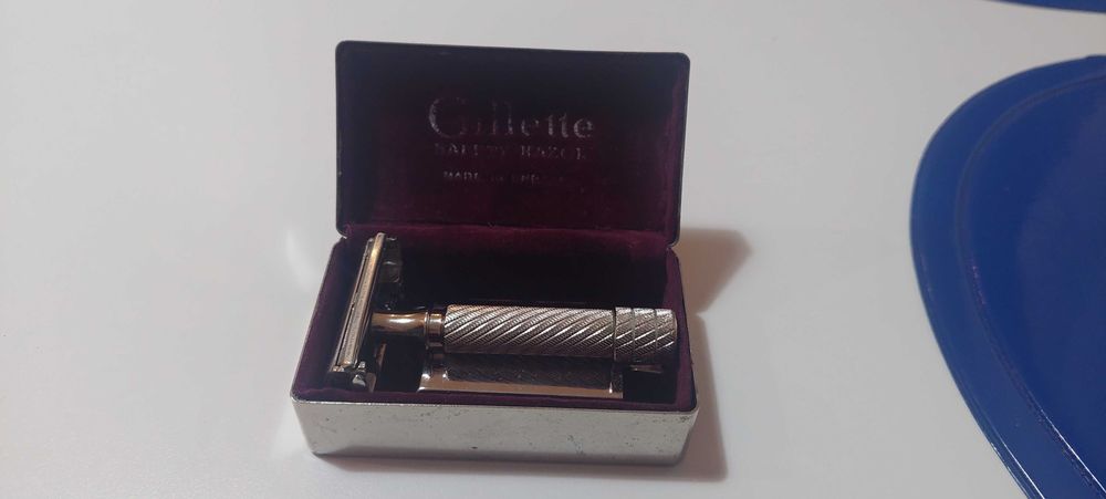 Gillette Aristocrat - lâmina de barbear vintage - baixa de preço!