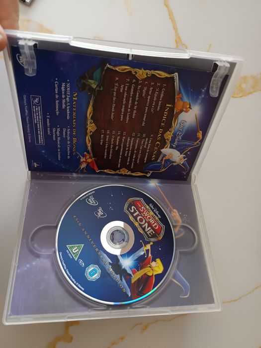 DVD Disney a espada era a lei