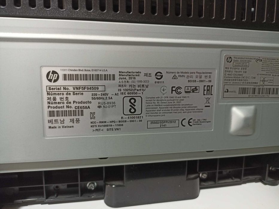 Лазерний принтер HP P1102W з wi-fi