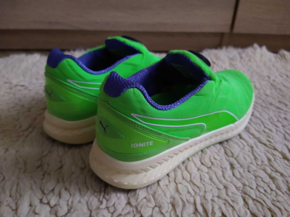 Nowe buty do biegania Puma Ignite Disk rozmiar 43 zielone