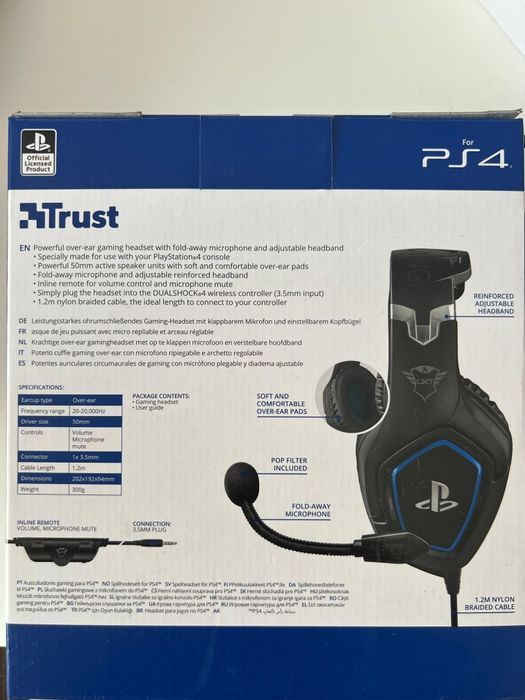 Słuchawki gamingowe Trust PlayStation PS4 PS5 headset 488 Forze