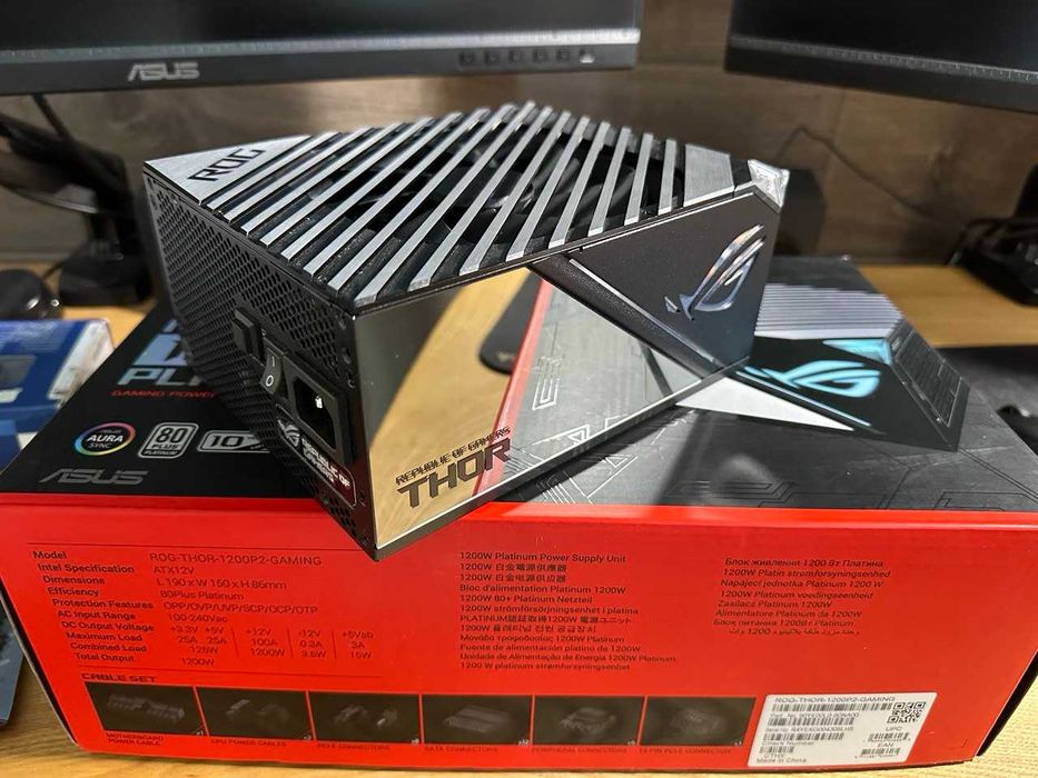 Блок живлення ASUS ROG Thor 1200W Platinum II  ROG-THOR-1200P2-GAMING