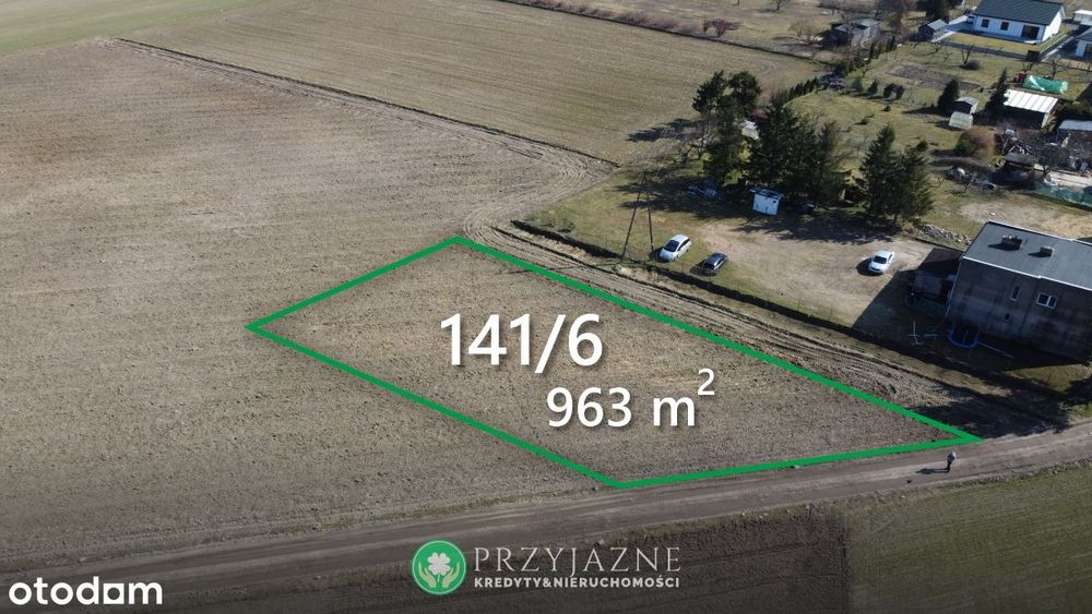 Piękna działka na sprzedaż - 1,5 km od Pobiedzisk - działka z WZ