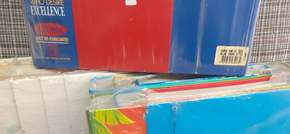 Capas argolas escolares A4 AMBAR