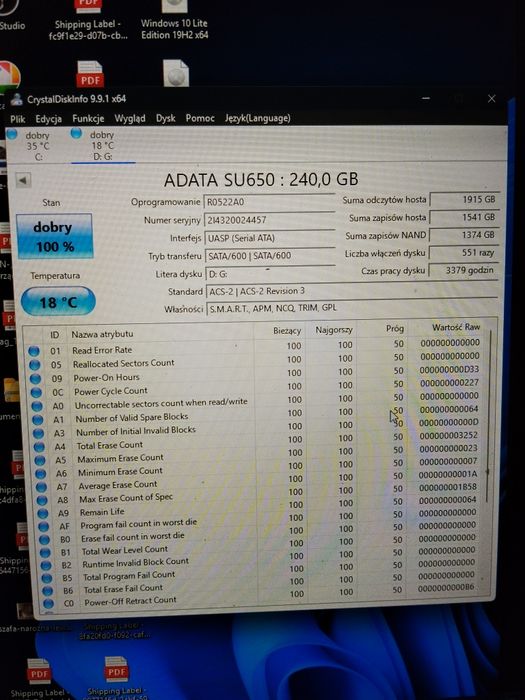 Dysk SSD 240gb #m30