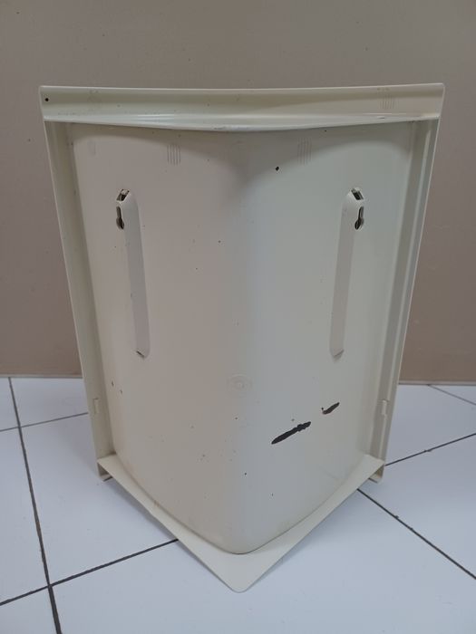 Estante em canto em plástico wc casa de banho