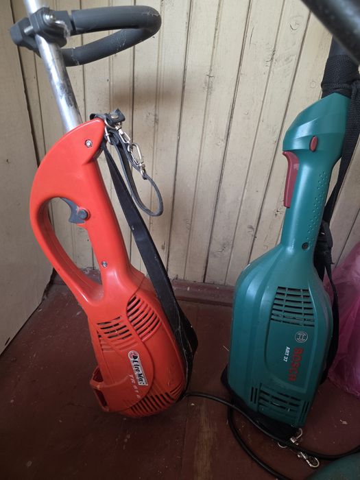 газонокосарки Oleo-Mac TR 61 E та Bosch ART 37
Oleo-Mac TR 61 E та Bosch ART 37