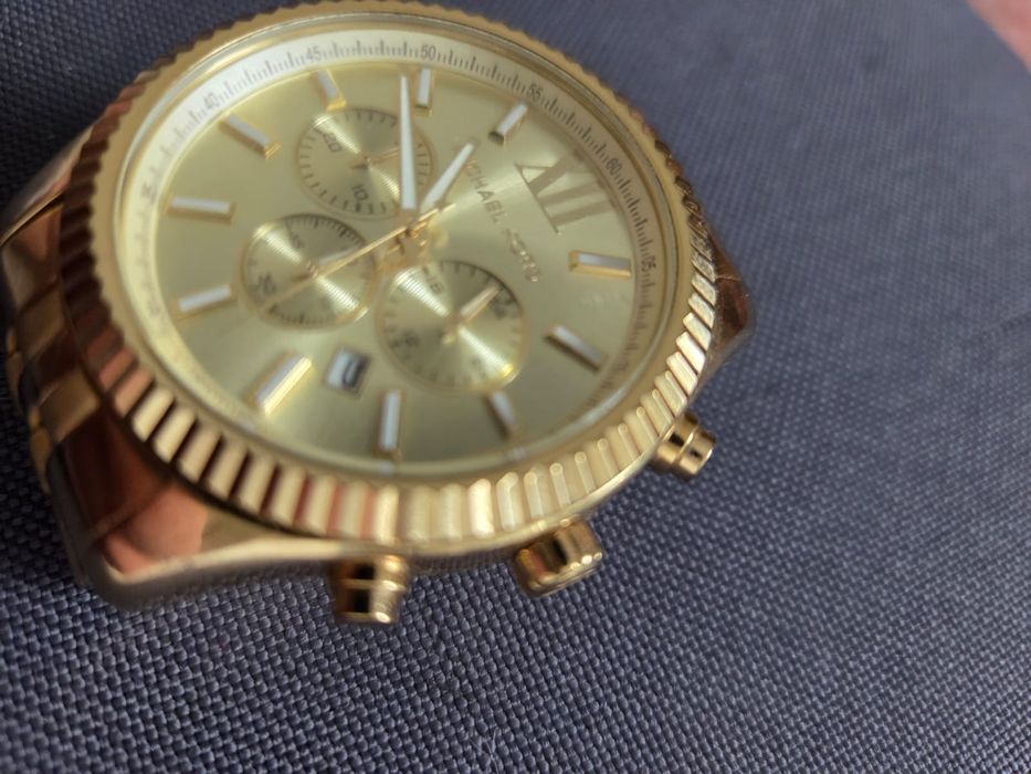 Złoty zegarek Michael Kors