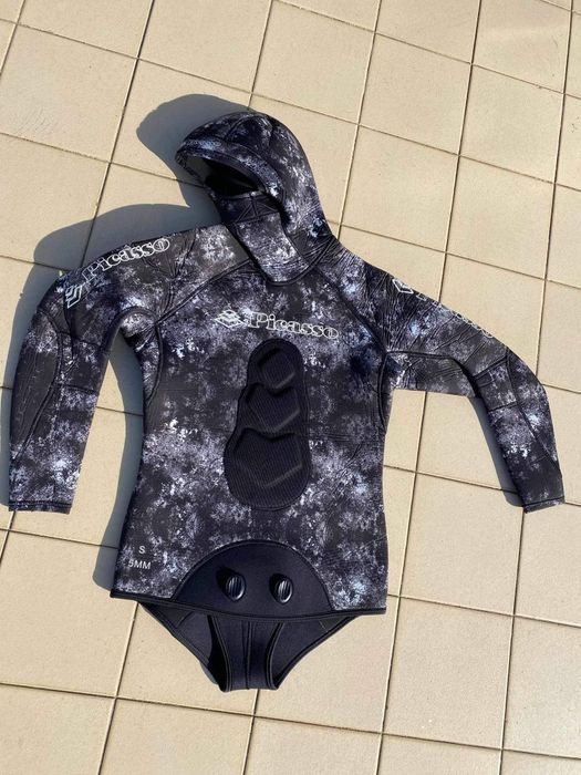 Fato caça submarina Picasso ghost 5mm/5mm tamanho S