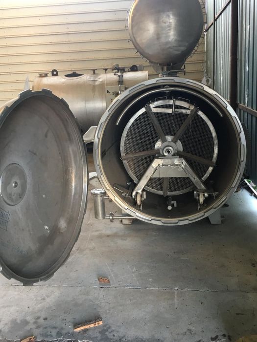 Autoclave Industrial Rotativa (Retorta) - Nova