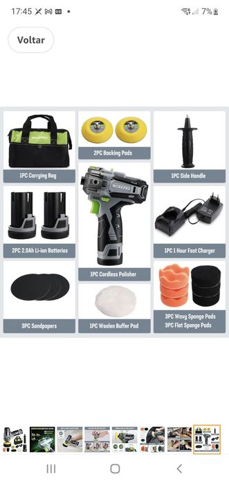 Polidora/lixadeira Novo