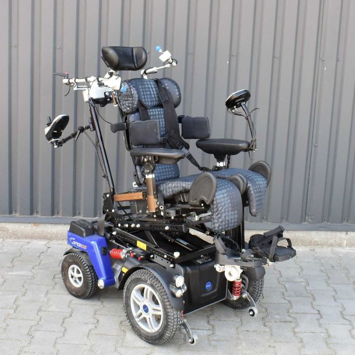 Wózek inwalidzki elektryczny Otto Bock C1000 DS siedzisko Kudu