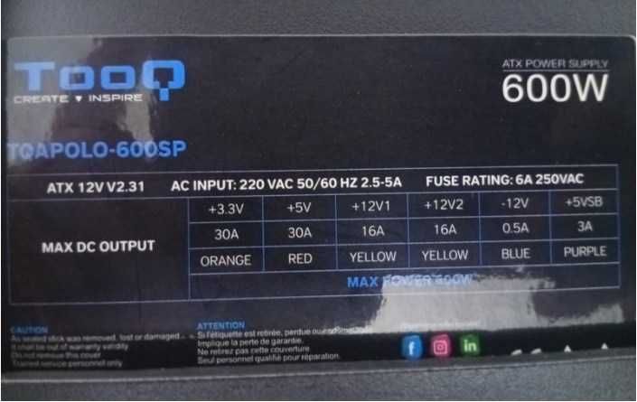 Computador i7-4770S | 16GB RAM | GA-B85M-HD3G | Fonte 600W