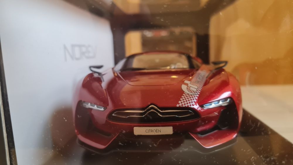 Citroen GT Concept czerwony red NOREV 1:18