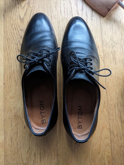 Buty Bytom czarne eleganckie jak nowe