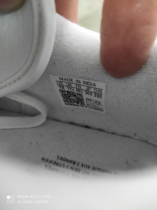 ОРИГІНАЛ 100% Кросівки Adidas Rivalry Low Blanc White GX2272 46 2/3