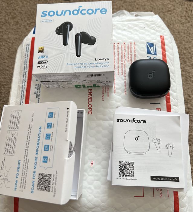 Навушники Anker Soundcore Liberty 5 стан гарний 9/10