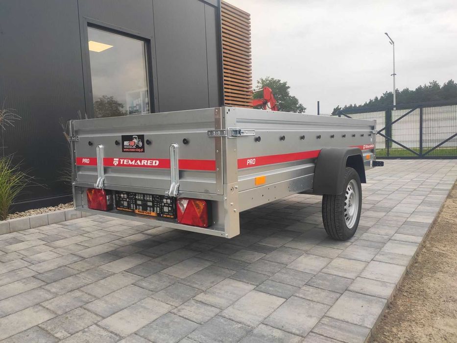 Przyczepka samochodowa 264 x 126 cm TEMARED PRO 2612 nowa