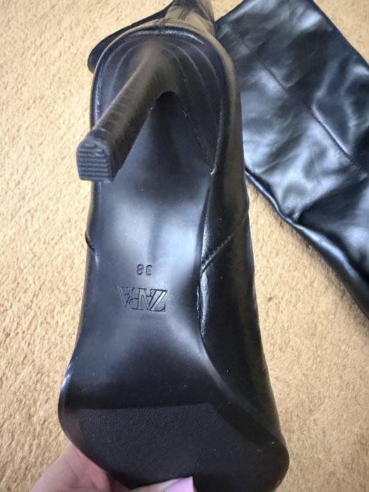 Сапожки труби zara