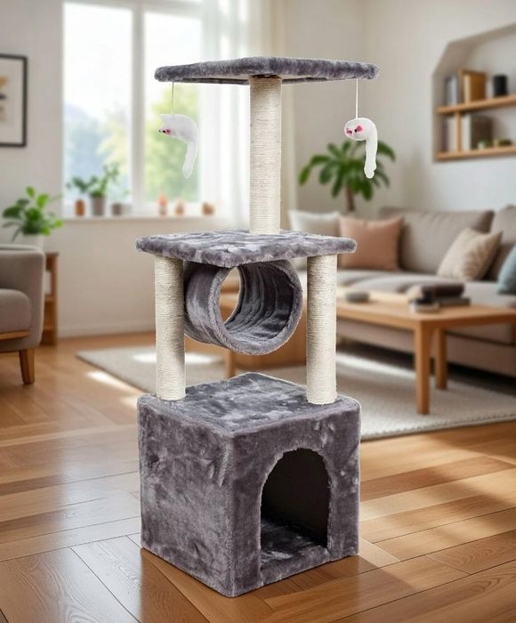 Drapak Dla Kota Z Domkiem