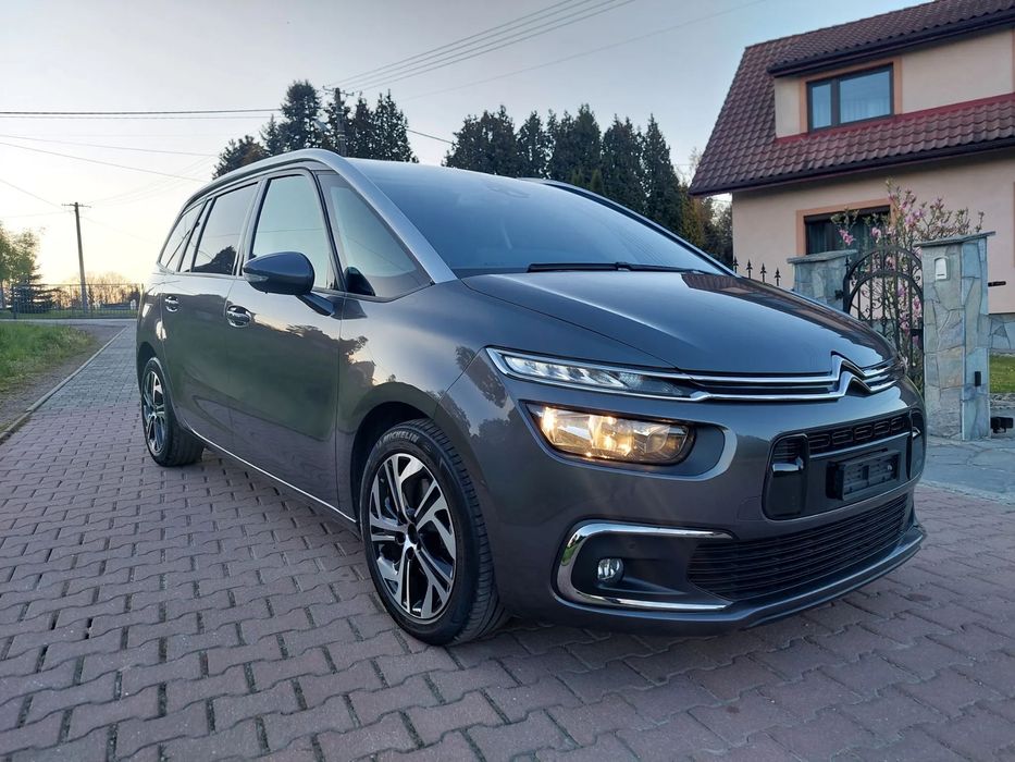 Citroën C4 SpaceTourer Szwajcaria, 7os, automat, serwis, masaże