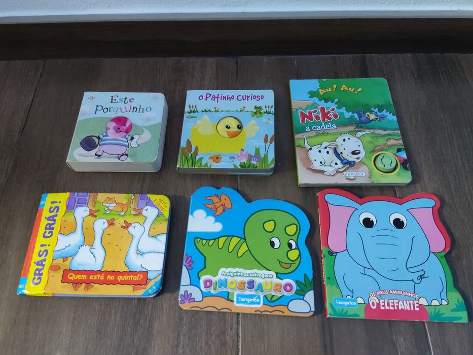 Vendo livros para crianças