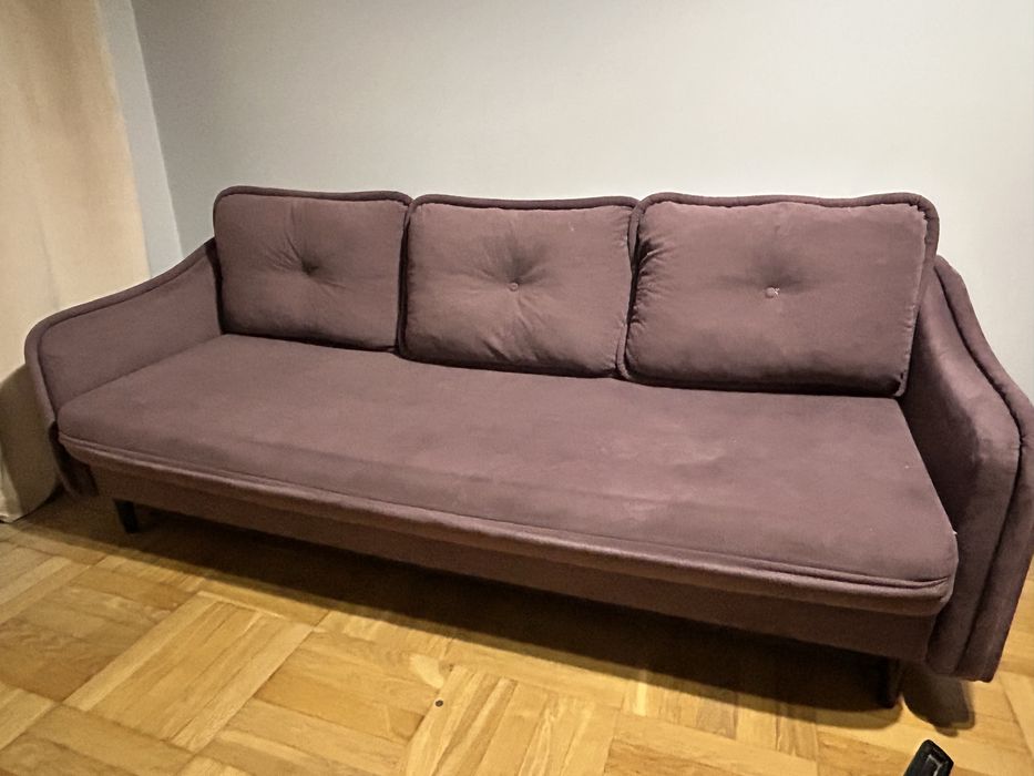 Kanapa rozkładana Agata Meble – 150 cm powierzchni spania