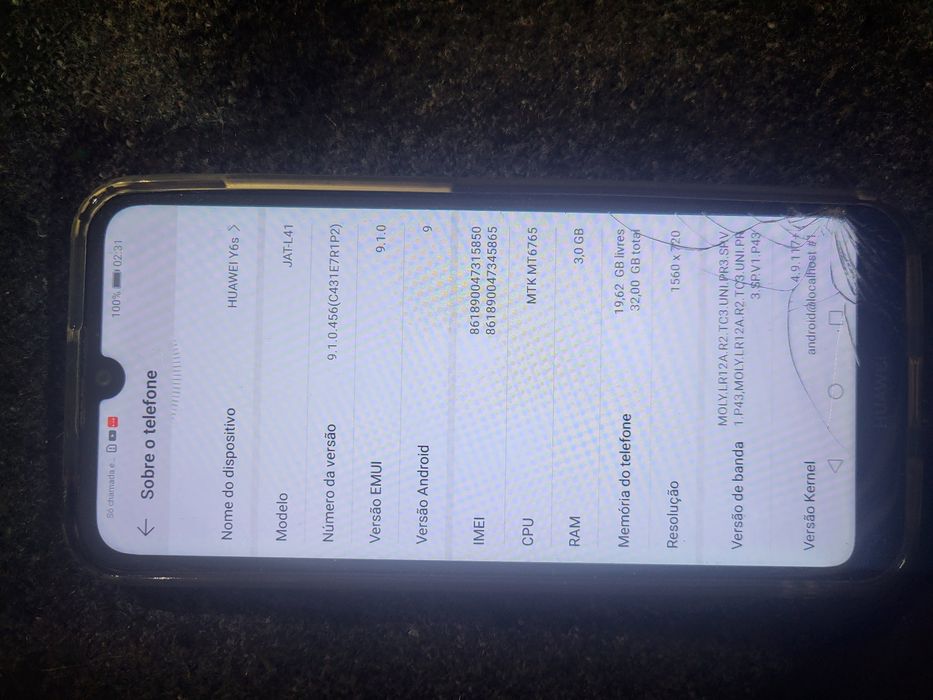 Vendo Huawei y6 32GB