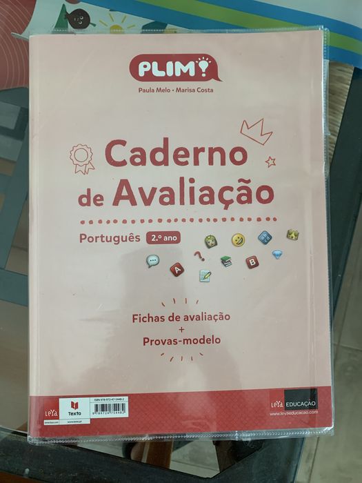 Plim 2, Caderno fichas português