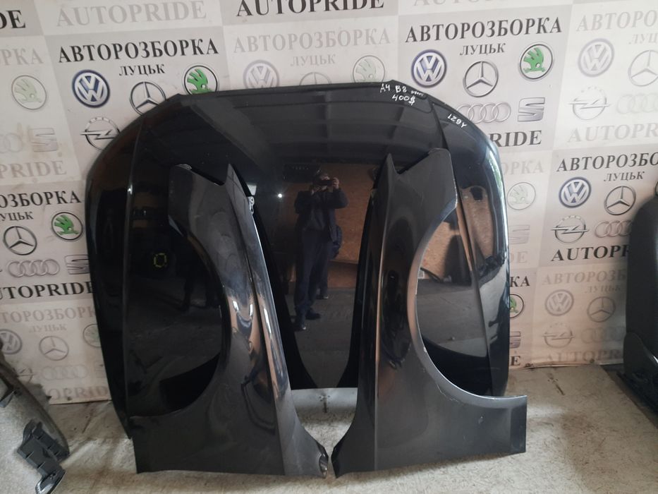 Капот Audi A4B8 Ауді кришка капота Ауді А4Б8
